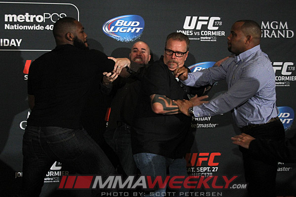 Jon-Jones-Daniel-Cormier-Brawl-UFC-178-Media-Day