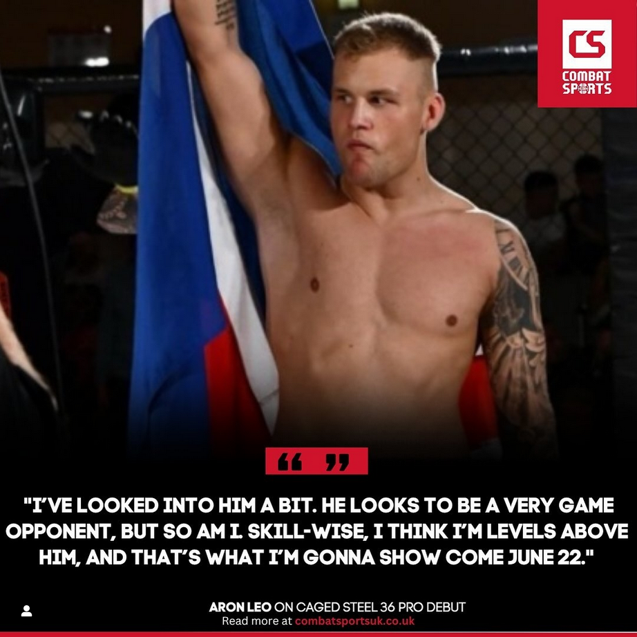 Aron Leó sigraði með rothöggi eftir 10 sekúndur!